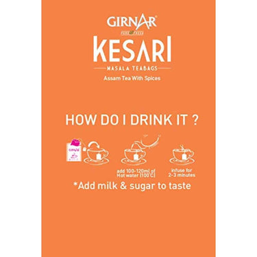 GIRNAR- Kesari Masala Tea-25 Tea Bags